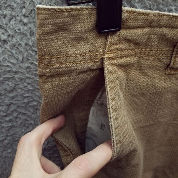 Vans Men's 30 Skull King Tan Cargo Shorts Pockets 100% Cotton 33" 11.5" 12.25" - Picture 2 of 14